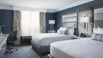 New ultra-modern guestroom at Rosen Centre