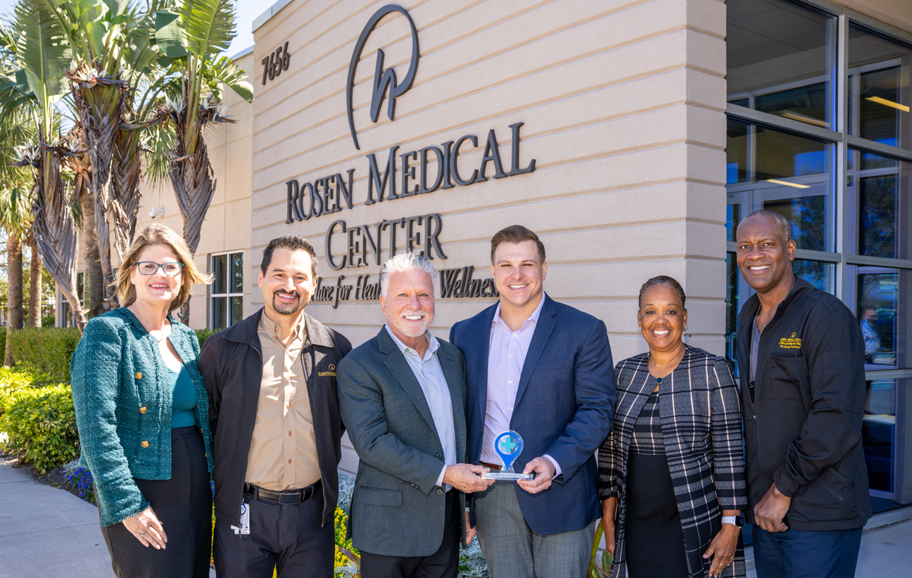 Rosen Medical Center OnSpot Rosen Life Saving Achievement Award